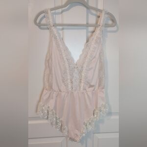 Tosca California Vintage 1970s Lingerie Lace Teddy Size Large